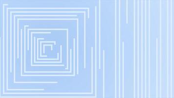 Royal blue color multiple square shapes hi-tech design loop able geometrical background video