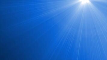 Royal blue color simple and classy optical flair light rays modern design loop able futuristic background video