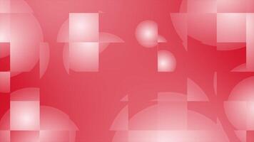 red color slowly moving multiple spherical shapes with check pattern abstract design loop able geometrical background video