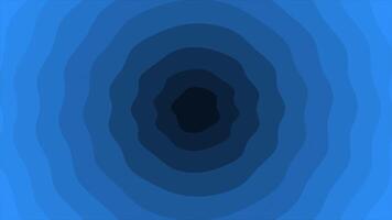 Royal blue color multiple shades wavy pattern circular shapes modern design gradient background video