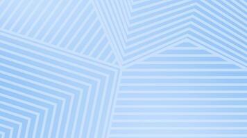 Royal blue color repeating multiple parallel lines moving opposite directions abstract design geometrical loop able background video