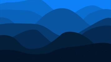 Royal blue color multiple shades wavy pattern modern design gradient background video
