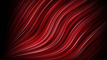 Red color neon laser rays moving in opposite direction modern design geometrical background video