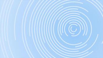 royal blue color rotating multiple circular shapes hi-tech design loop able geometrical background video