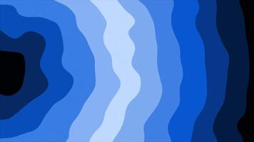 Royal blue color multiple shades wavy pattern modern design gradient background video