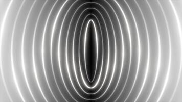white color glowing lines with 3d empty space modern design technology background video