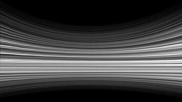 white color multiple lines 3d space gradient pattern modern design black curve background video