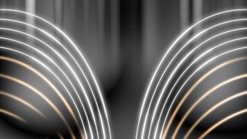 white color gradient pattern with luxury curve lines abstract design luxury background video