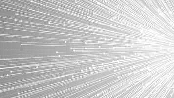 white color simple and classy shooting star particles hi-tech modern design celebration background video