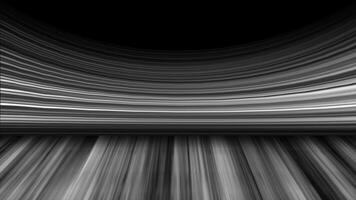 white color multiple lines wooden texture 3d space gradient pattern modern design black curve background video