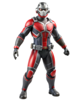 Ant Man 3D Artwork With Red And Black Arm3D Render Of Ant Man Figure In Iconic Red And Black Suitor png