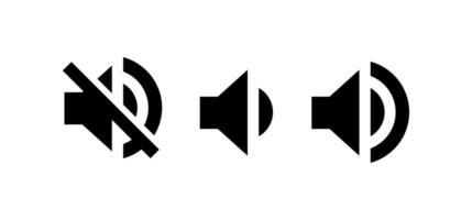 Sound off icon. Mute button speaker. Volume sign vector