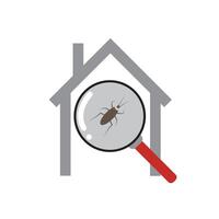 Pest control service - web icon vector