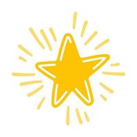 Funny Twinkle Little Star Shining Sparkling Best Top Winner in the Sky vector