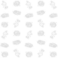 random coral pattern vector