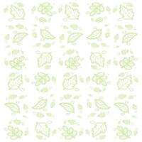 random leaves pattern vector