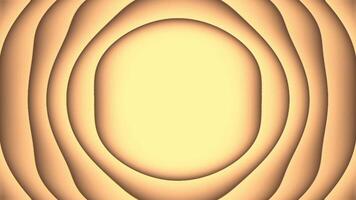 Droplet of liquid with a holographic surface. circular loop motion. video