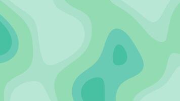 Abstract pastel green shapes create a wavy background for designs needing a soft, calming element such as web graphics or presentations. video