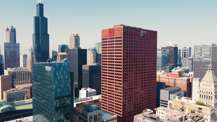 洋楽 A.M. Early Morning Chicago, Illinois Walking the Downtown Loop and Magnificent Mile, Chicago