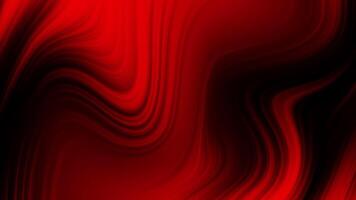 Abstract liquid wavy red and black gradient motion graphic background video
