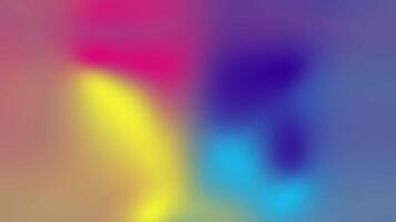colorida borrado gradiente luzes dinâmico abstrato animação fundo video