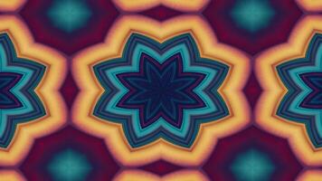 Abstract design featuring vibrant circular patterns in rich colors. video