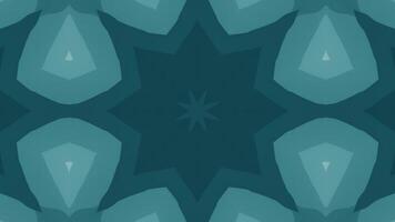A symmetrical, abstract design featuring layered shapes in soothing colors. video