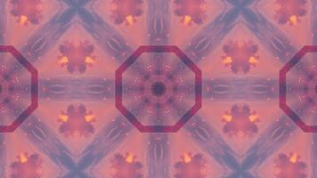 A vibrant kaleidoscopic pattern resembling a sunset with clouds and light. video