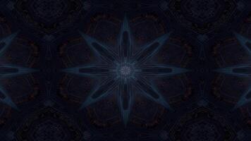 An intricate, symmetrical pattern with glowing warm tones, evoking a sense of depth and complexity. video