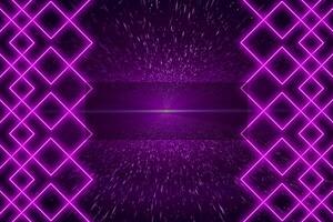 pink abstract background with a square cross video