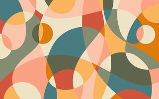 Colorful abstract shapes backgrounds for design. vector