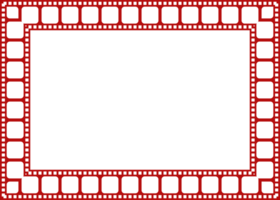Framework inspired by film stripe, can use for frame, cover, decoration, background, wallpaper, carpet pattern or for graphic design element png