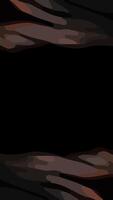 Aesthetic black abstract background with copy space area. Suitable for poster and banner vector