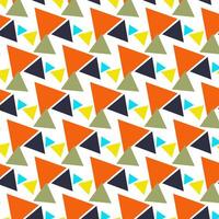 Modern abstract geometric pattern triangle poster banner background. Illustration template design vector