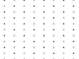 Triangles black and white pattern seamless vector