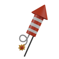 3d render Cracker illustration png