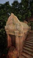 Ancient Stone Temple With Steps video