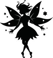 Beautiful Fairy with Wings vector