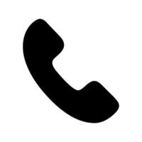 Telephone icon symbol for app vector
