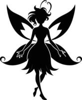 Elegant Fairy in Flight vector