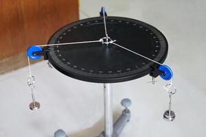 The Balanced Force Experiment Kit is a physics experiment kit for high school students to learn about the mechanical equilbrium. photo