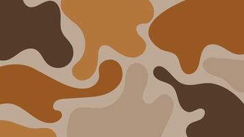 Minimalist pattern background in earth tones colors. Abstract boho design vector