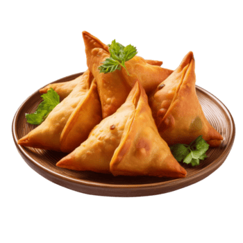 indio samosa meriendas en un transparente antecedentes png