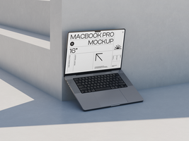 Web Style Bundle Mockup 3D Render psd