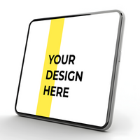 Tablet Mockup with Customizable Design Space psd