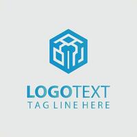 Cube Flow Logo vector