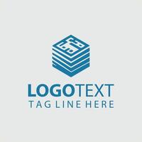 Cube Glow Logo vector
