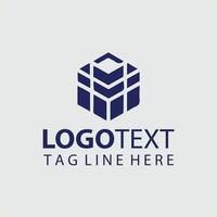 Cubed In Logo Design vector