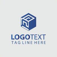 Hyper Cube Logo vector