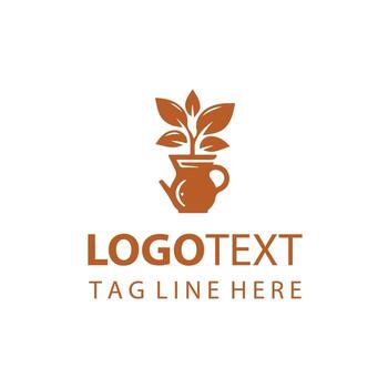 Potting Patch Logo vector